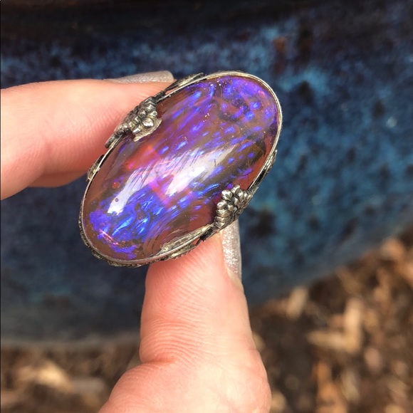 Vintage Starling silver ring size 6 - Picture 7 of 8